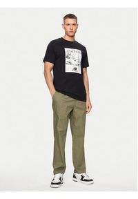 New Balance T-Shirt Poster MT41595 Czarny Regular Fit. Kolor: czarny. Materiał: bawełna #2