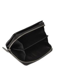 Calvin Klein Mały Portfel Damski Ck Must Z/A Wallet W/Flap Md K60K607432 Czarny. Kolor: czarny. Materiał: skóra