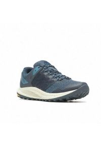 Buty do biegania męskie Merrell Nova 3 Gtx. Kolor: niebieski. Materiał: materiał, syntetyk. Szerokość cholewki: normalna
