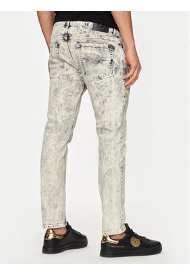Versace Jeans Couture Jeansy 76GAB5K0 Biały Skinny Fit. Kolor: biały