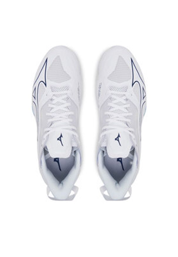 Mizuno Buty halowe Wave Mirage 5 X1GA2350 Zielony. Kolor: zielony. Materiał: materiał. Model: Mizuno Wave