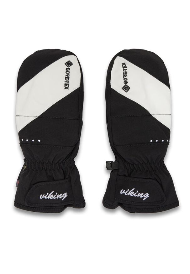 Viking Rękawice narciarskie Sherpa GTX Mitten Ski 150/22/0077/01 Czarny. Kolor: czarny. Materiał: materiał. Sport: narciarstwo