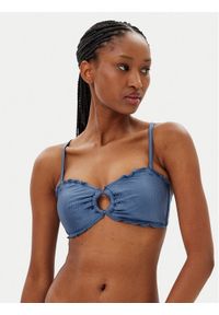 Hunkemöller Góra od bikini Sardinia 301253 Niebieski. Kolor: niebieski. Materiał: syntetyk