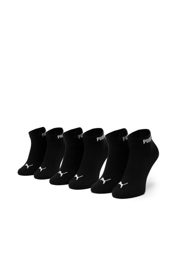 Puma Zestaw 3 par niskich skarpet unisex 907935 r. 35/38 Czarny. Kolor: czarny. Materiał: materiał