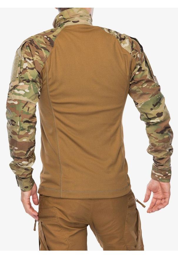 Bluza męska Helikon-Tex MCDU Combat Shirt - NyCo Ripstop. Kolor: brązowy, zielony, wielokolorowy