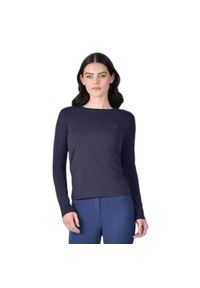 WEATHERBEETA - Damska koszulka z długim rękawem Weatherbeeta Relaxed. Kolor: niebieski. Długość rękawa: długi rękaw. Długość: długie. Styl: elegancki #1