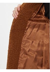 Sisley Płaszcz przejściowy 2XFQLN033 Brązowy Comfort Fit. Kolor: brązowy. Materiał: syntetyk #3