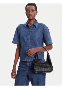 MICHAEL Michael Kors Torebka Nolita 30T5SY5H1E Czarny. Kolor: czarny. Materiał: skórzane