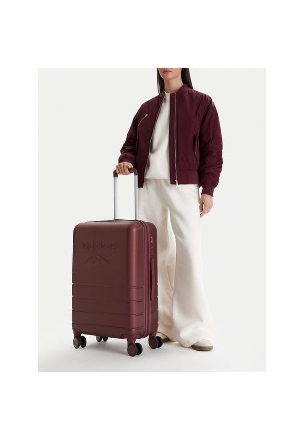 Walizka średnia Reebok. Kolor: czerwony