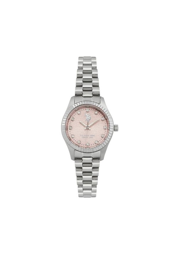 Zegarek U.S. Polo Assn.. Kolor: srebrny