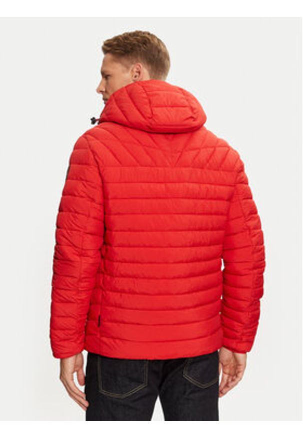 Napapijri Kurtka puchowa A-Lapaz H NP0A4I26 Czerwony Regular Fit. Kolor: czerwony. Materiał: syntetyk