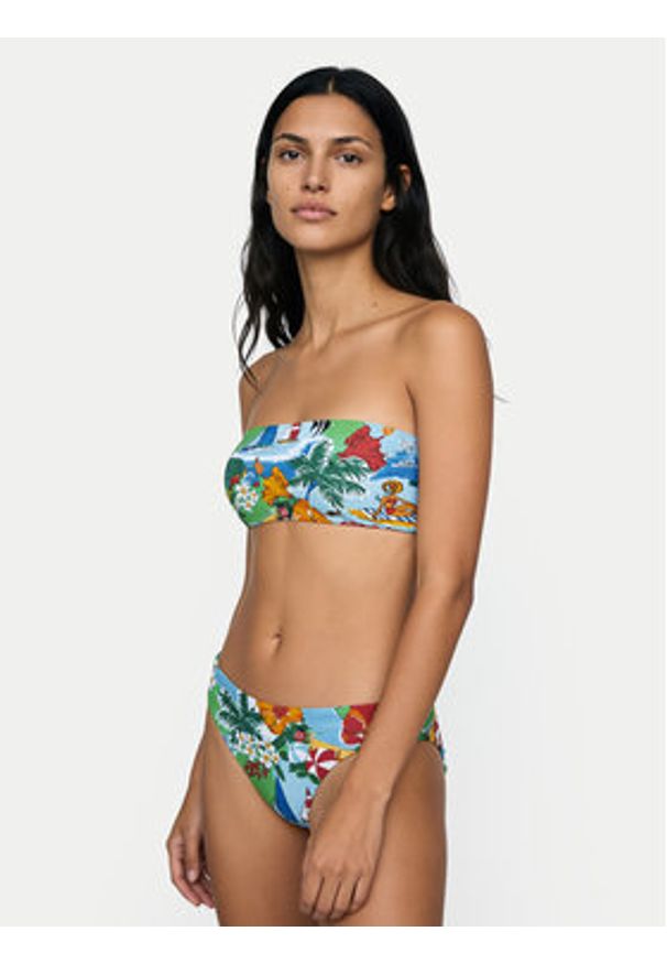 Seafolly Dół od bikini Viva Vacation 40473-302 Kolorowy. Materiał: syntetyk. Wzór: kolorowy