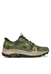 skechers - Trekkingi Skechers. Kolor: zielony. Sport: turystyka piesza #1