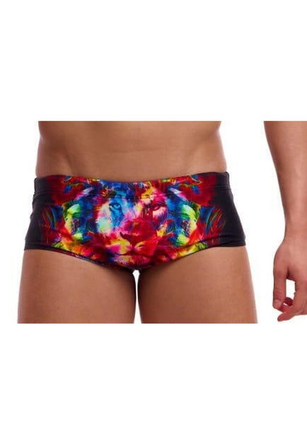 FUNKY TRUNKS - Trunki męskie Funky Trunks Pride Alive - sidewinder. Kolor: czarny