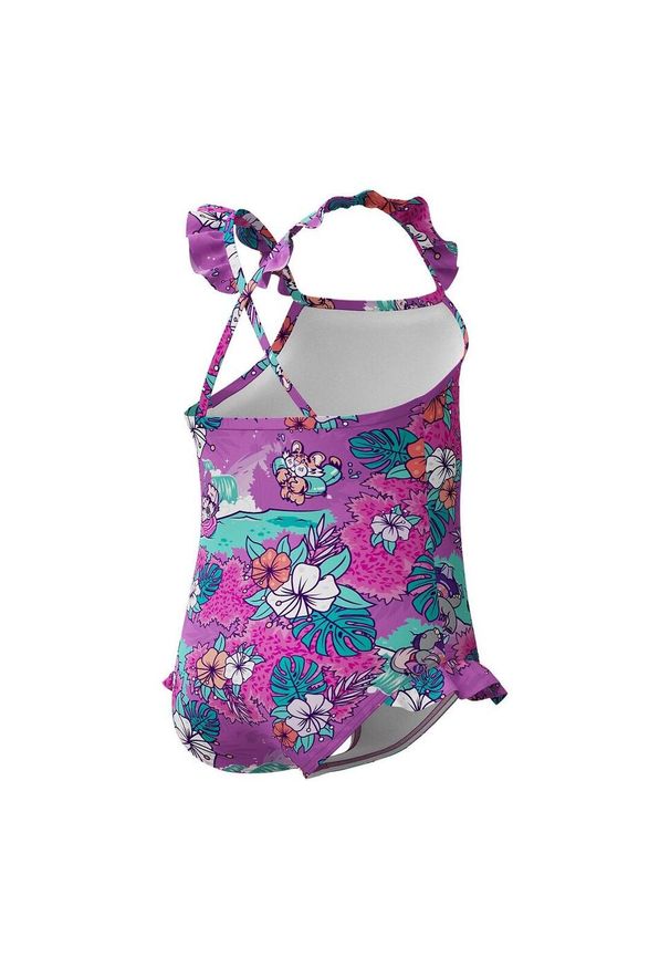 Strój kąpielowy jednoczęściowy dla dziewczynek na basen Speedo Learn To Swim. Kolor: różowy