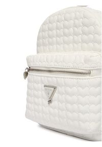 Guess Plecak J6GZ00 WHEG0 Biały. Kolor: biały. Materiał: skóra #5