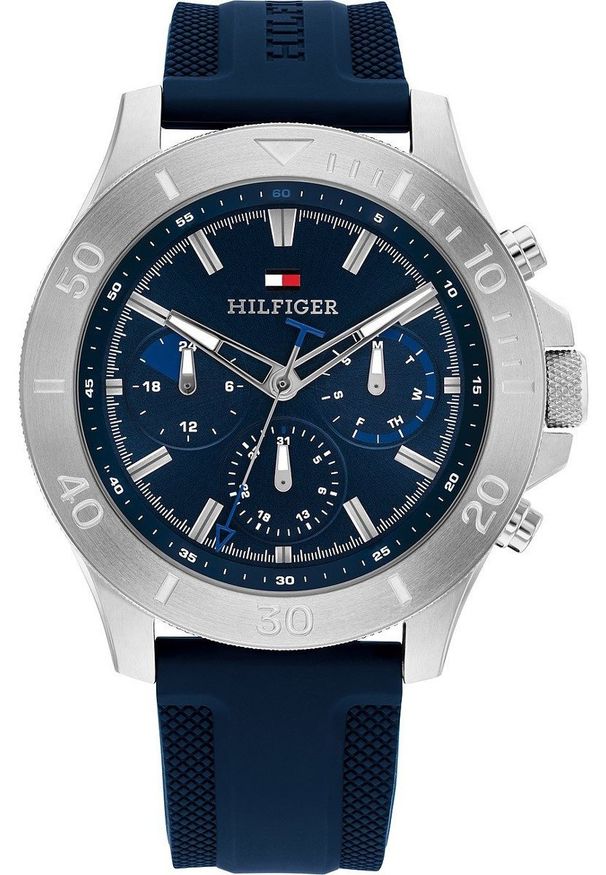 Zegarek TOMMY HILFIGER 1792112. Kwarcowy, Kolor niebieski. Mężczyzna. NoSize. Kolor: niebieski