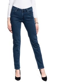 Lee - DAMSKIE SPODNIE JEANSOWE LEE Marion Straight DARK JONI L301PHWV 112105873