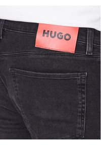 Hugo Jeansy 50493859 Szary Extra Slim Fit. Kolor: szary