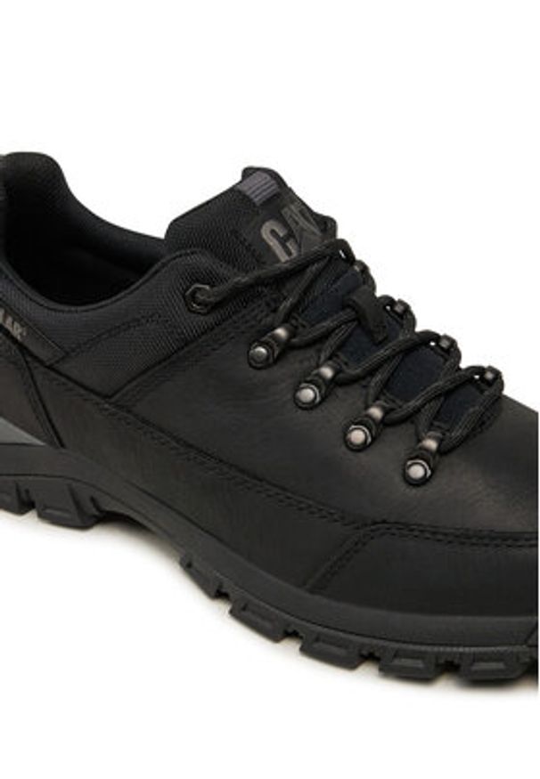 CATerpillar Trekkingi Threshold Hiker Low P726049 Czarny. Kolor: czarny. Materiał: skóra. Sport: turystyka piesza