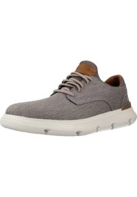 skechers - Kapcie SKECHERS GARZA - ROUND Szary. Kolor: szary. Materiał: tkanina
