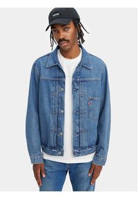 Levi's® Kurtka jeansowa A3174-0004 Niebieski Loose Fit. Kolor: niebieski. Materiał: bawełna #7