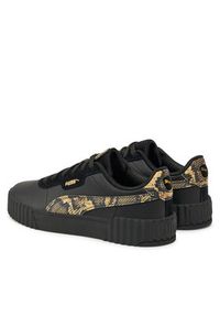 Puma Sneakersy Carina 3.0 Snake Chic 400723 02 Czarny. Kolor: czarny. Materiał: skóra