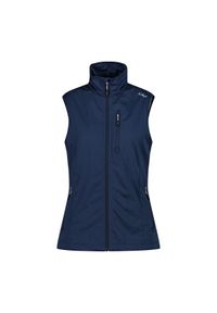 Kamizelka damska CMP. Kolor: niebieski. Materiał: dzianina. Sport: turystyka piesza #1