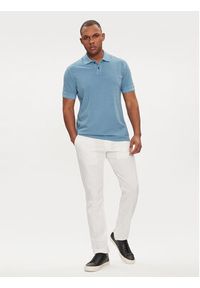 BOSS - Boss Polo Prime 50507813 Niebieski Regular Fit. Typ kołnierza: polo. Kolor: niebieski. Materiał: bawełna #3