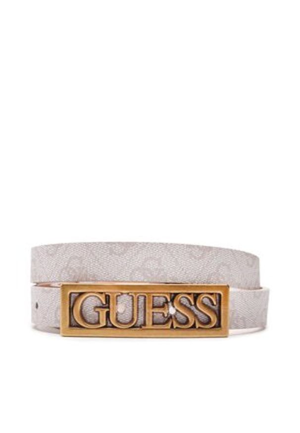 Pasek Damski Guess - Alexie Belts BW7757 VIN20 DOV. Kolor: szary. Materiał: skóra