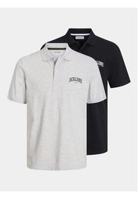 Jack & Jones - Jack&Jones Komplet 2 koszulek polo Josh 12257011 Kolorowy Standard Fit. Typ kołnierza: polo. Materiał: bawełna. Wzór: kolorowy #6