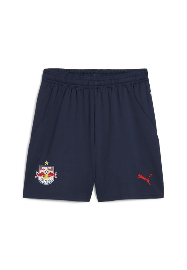 Puma - Młodzieżowe szorty FC Red Bull Salzburg 24/25 PUMA Club Navy Red Blue. Kolor: wielokolorowy, czerwony, niebieski. Sport: piłka nożna