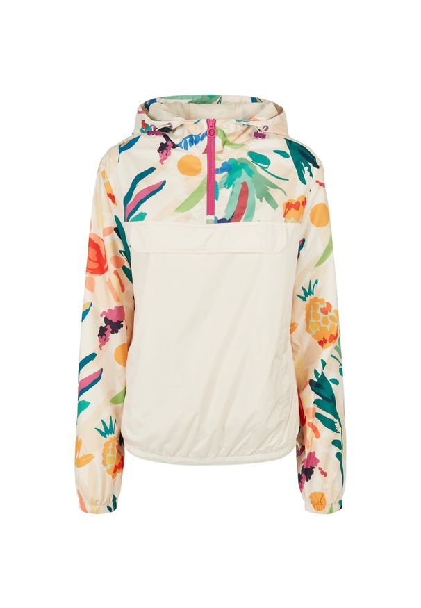 Damska kurtka wodoodporna Urban Classics Mixed. Kolor: beżowy