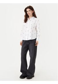 JDY Koszula Nelly 15330490 Biały Loose Fit. Kolor: biały. Materiał: bawełna #2
