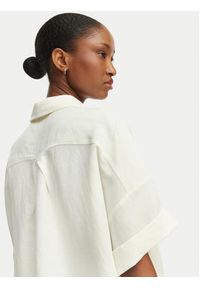 BOSS Koszula C_Bisenas 50559261 Kremowy Regular Fit. Kolor: kremowy. Materiał: wiskoza #3