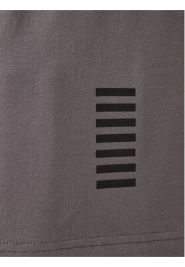 EA7 Emporio Armani Polo 8NPF14 PJVQZ U8086 Szary Regular Fit. Typ kołnierza: polo. Kolor: szary. Materiał: bawełna