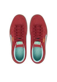 Puma Sneakersy Super Team SD 398528 08 Bordowy. Kolor: czerwony. Materiał: skóra, zamsz #2