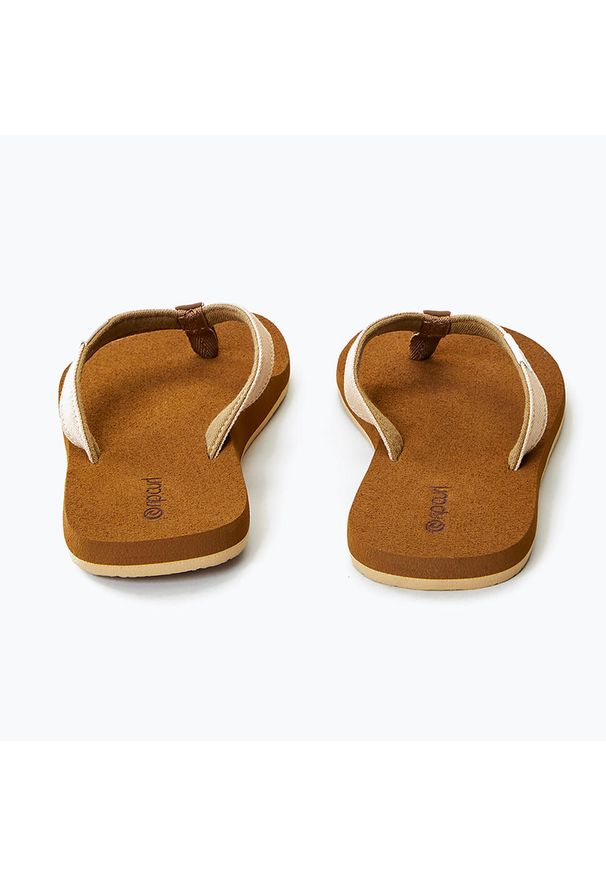 Japonki plażowe damskie Rip Curl Freedom 12. Okazja: na plażę. Kolor: brązowy. Styl: sportowy