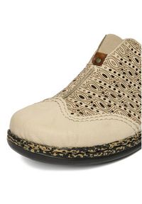 Rieker Klapki CEO-46376-60 Beżowy. Kolor: beżowy. Materiał: skóra #7