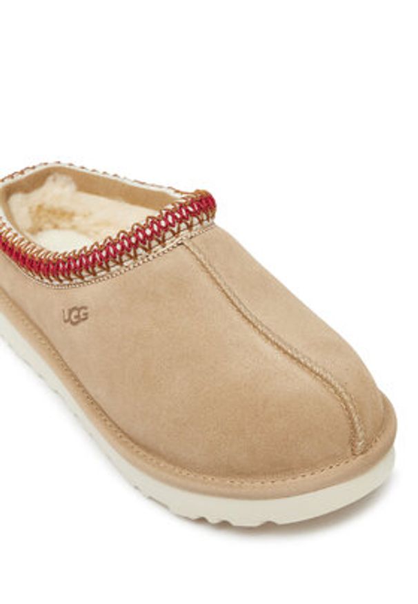 Ugg Kapcie W Tasman 5955 Beżowy. Kolor: beżowy. Materiał: skóra