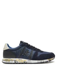 Premiata Sneakersy Eric 7092 Granatowy. Kolor: niebieski. Materiał: materiał #1