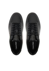 Calvin Klein Jeans Sneakersy YM0YM01435 Czarny. Kolor: czarny. Materiał: skóra #5