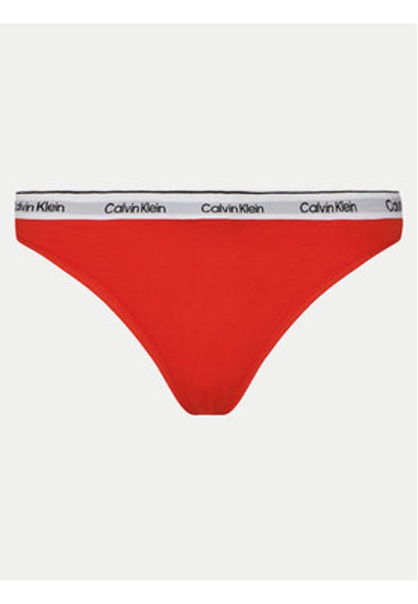 Calvin Klein Underwear Komplet 5 par stringów 000QD5221E Kolorowy. Materiał: bawełna. Wzór: kolorowy