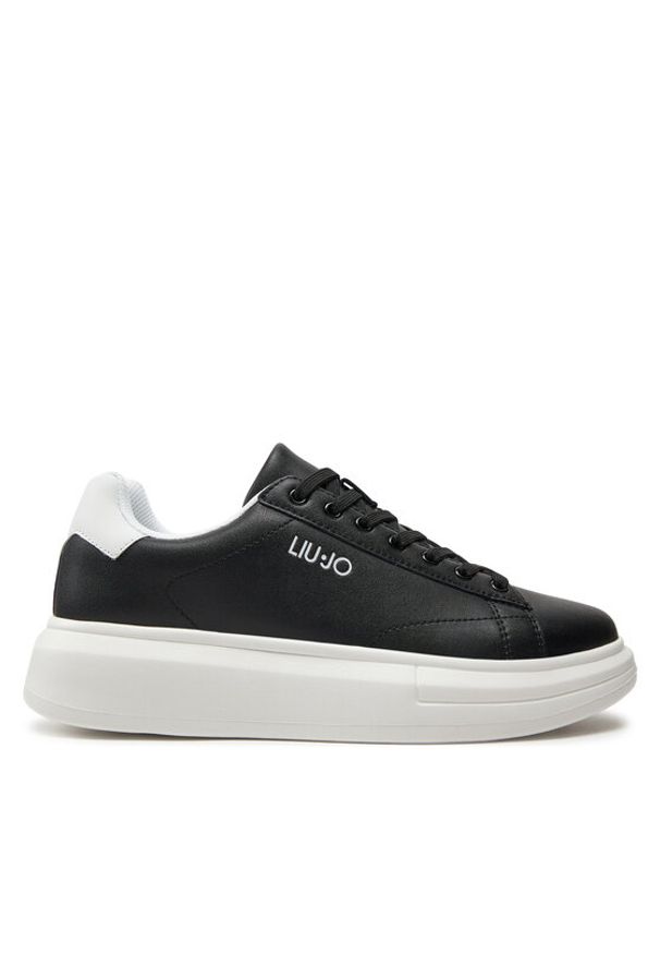 Liu Jo Sneakersy Big 01 7B4027 PX474 Czarny. Kolor: czarny. Materiał: skóra