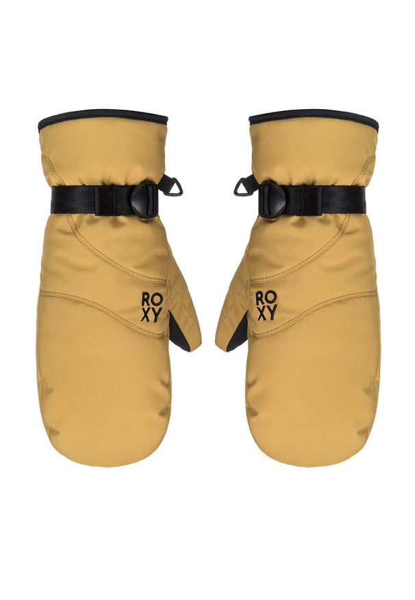 Rękawice narciarskie Roxy. Kolor: szary. Sport: narciarstwo