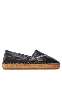 Love Moschino - LOVE MOSCHINO Espadryle JA10582G0IIE0000 Czarny. Kolor: czarny