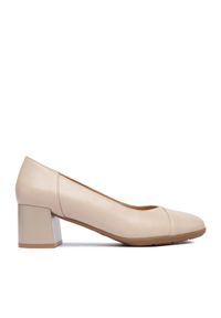 Go Soft Czółenka CEO-BK063 Beżowy. Kolor: beżowy. Materiał: skóra #1