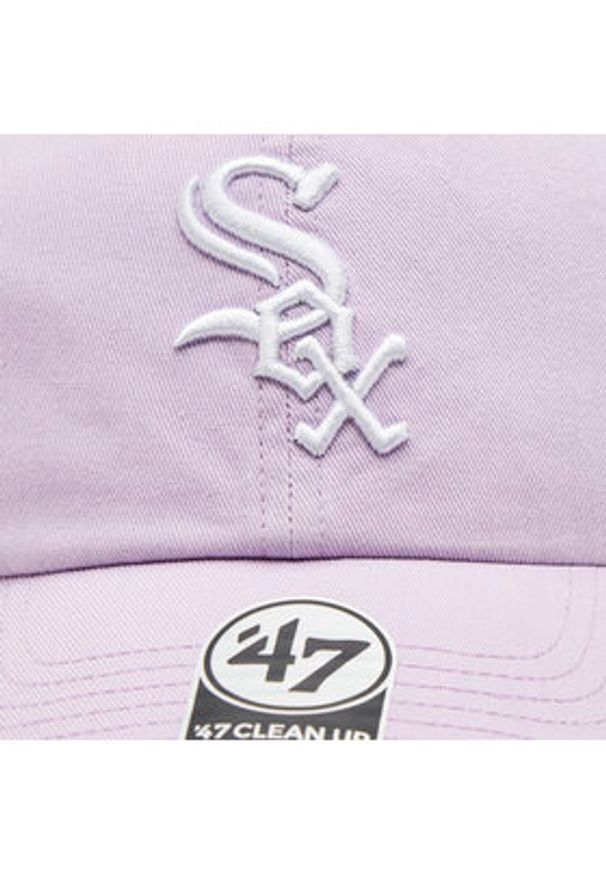 47 Brand Czapka z daszkiem Mlb Chicago White Sox ’47 Clean Up W/No Loop Label B-NLRGW06GWS-YX Fioletowy. Kolor: fioletowy. Materiał: materiał