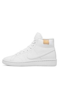 Nike Buty Court Royale 2 Mid CT1725 100 Biały. Kolor: biały. Materiał: skóra