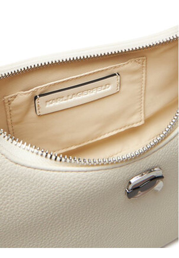Karl Lagerfeld - KARL LAGERFELD Torebka A3W30107 Biały. Kolor: biały. Materiał: skórzane